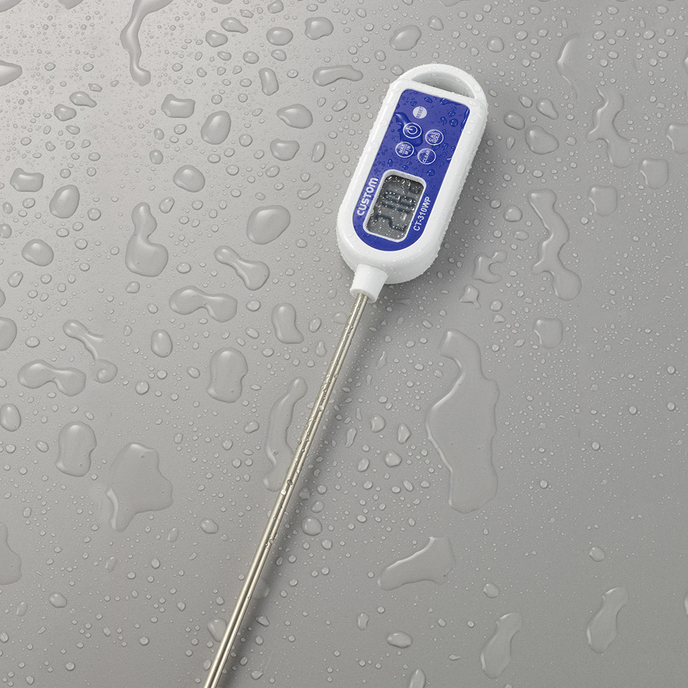 防水デジタル温度計 CT-310WP | 温湿度計 - 製品情報 - 計測器のカスタム