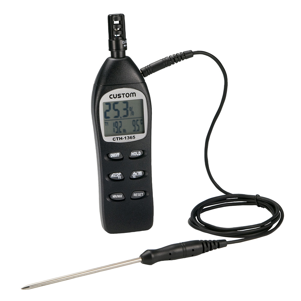 デジタル温湿度計 CTH-1365 | 温湿度計 - 製品情報 - 計測器のカスタム