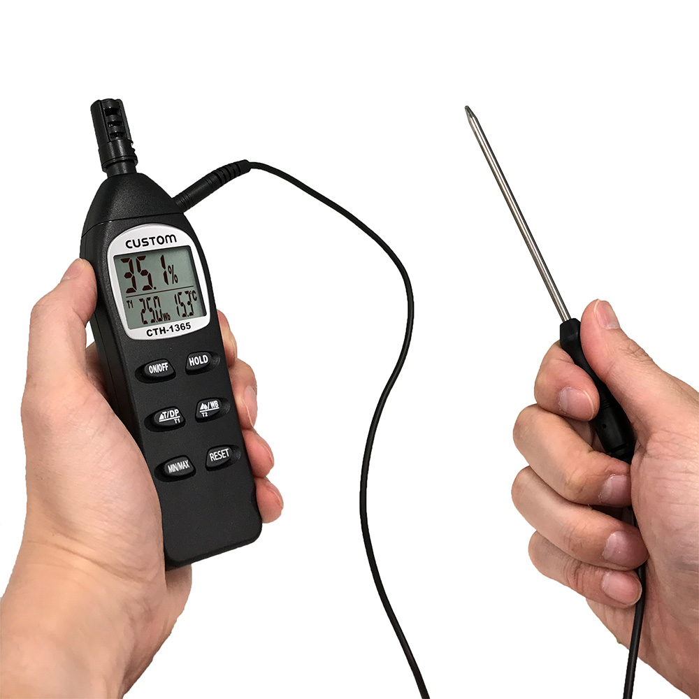 デジタル温湿度計 CTH-1365 | 温湿度計 - 製品情報 - 計測器のカスタム