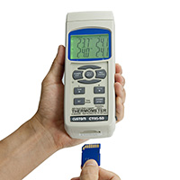 データロガー風速計 WS-03SD | 自然環境測定器 - 製品情報 - 計測器の 