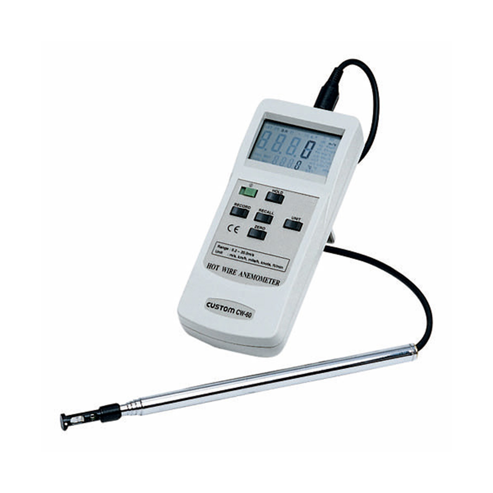 デジタル風速計 CW-60 | 自然環境測定器 - 製品情報 - 計測器のカスタム