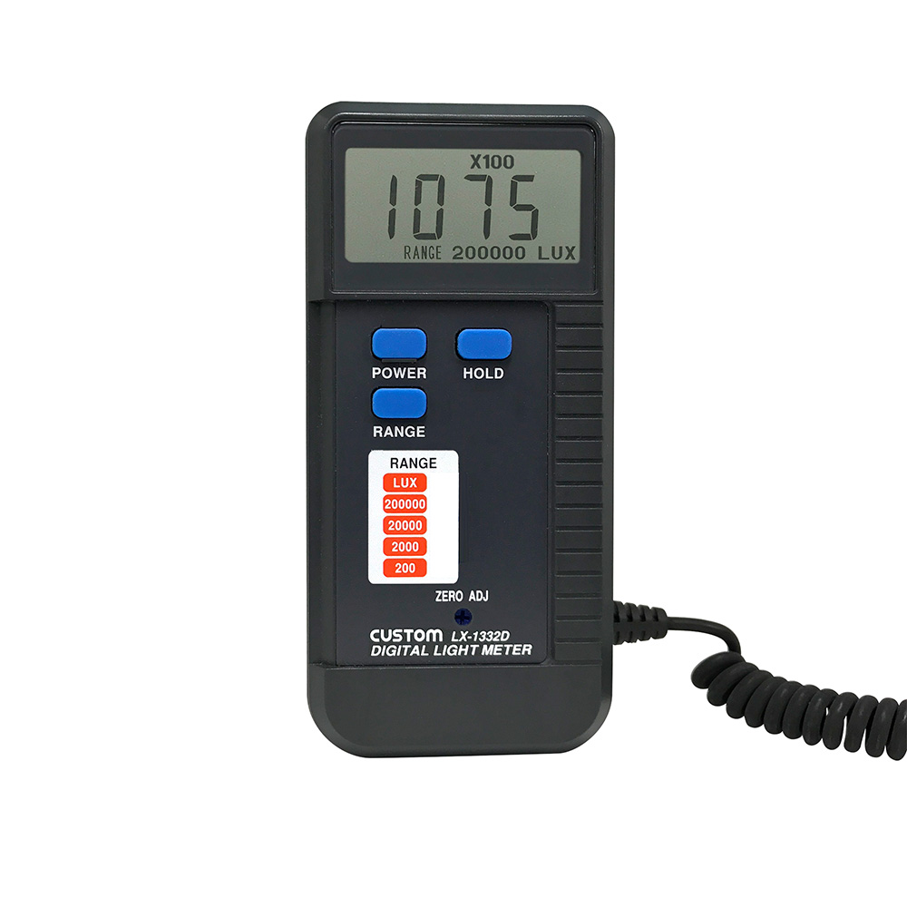 デジタル照度計 LX-1332D | 自然環境測定器 - 製品情報 - 計測器のカスタム