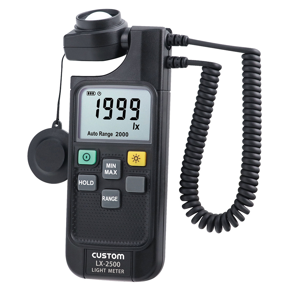 デジタル照度計 LX-2500 | 自然環境測定器 - 製品情報 - 計測器のカスタム