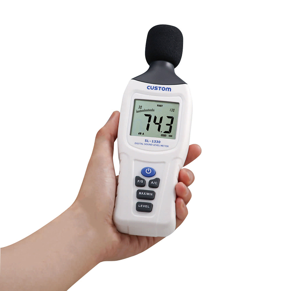 デジタル騒音計 SL-1330 | 自然環境測定器 - 製品情報 - 計測器のカスタム