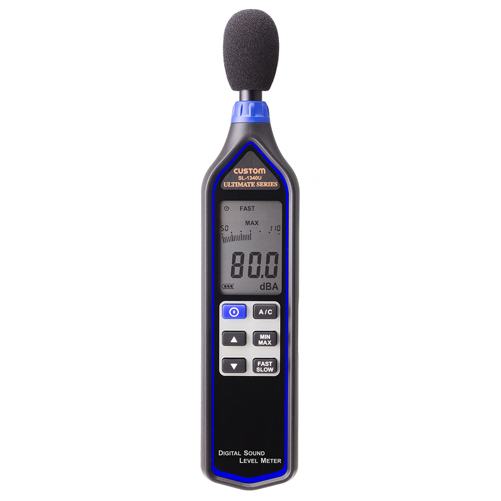 デジタル騒音計 SL-1340U | 自然環境測定器 - 製品情報 - 計測器のカスタム