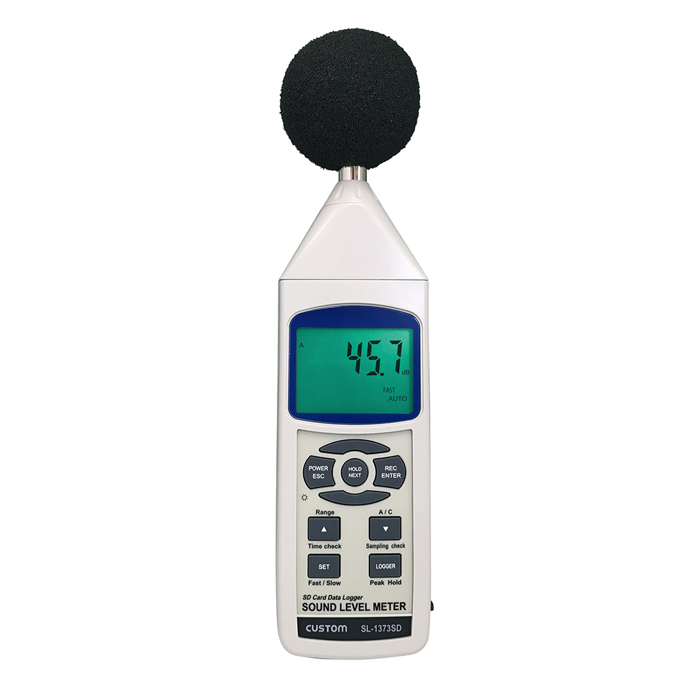データロガー騒音計 SL-1373SD | 自然環境測定器 - 製品情報 - 計測器