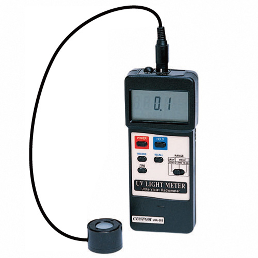 UVメータ UVA-365 | 自然環境測定器 - 製品情報 - 計測器のカスタム