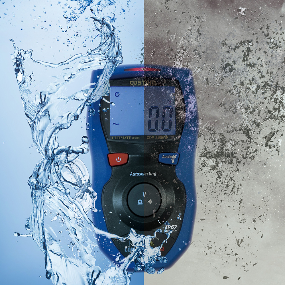 防塵防水デジタルマルチメータ CDM-2500WP | 工業設備測定器 防塵防水デジタルマルチメータ CDM-2500WP | 工業設備測定器
