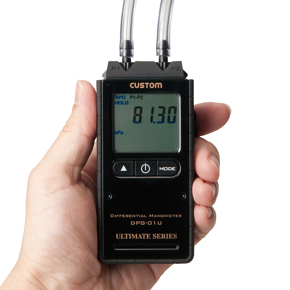 デジタル差圧計DPG-01U | 工業設備測定器 - 製品情報 - 計測器のカスタム
